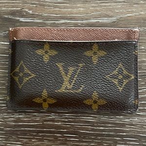 Authentic Louis Vuitton Monogram Card holder